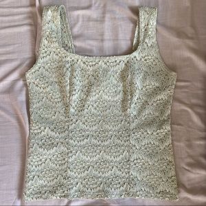 vintage sage green tank top